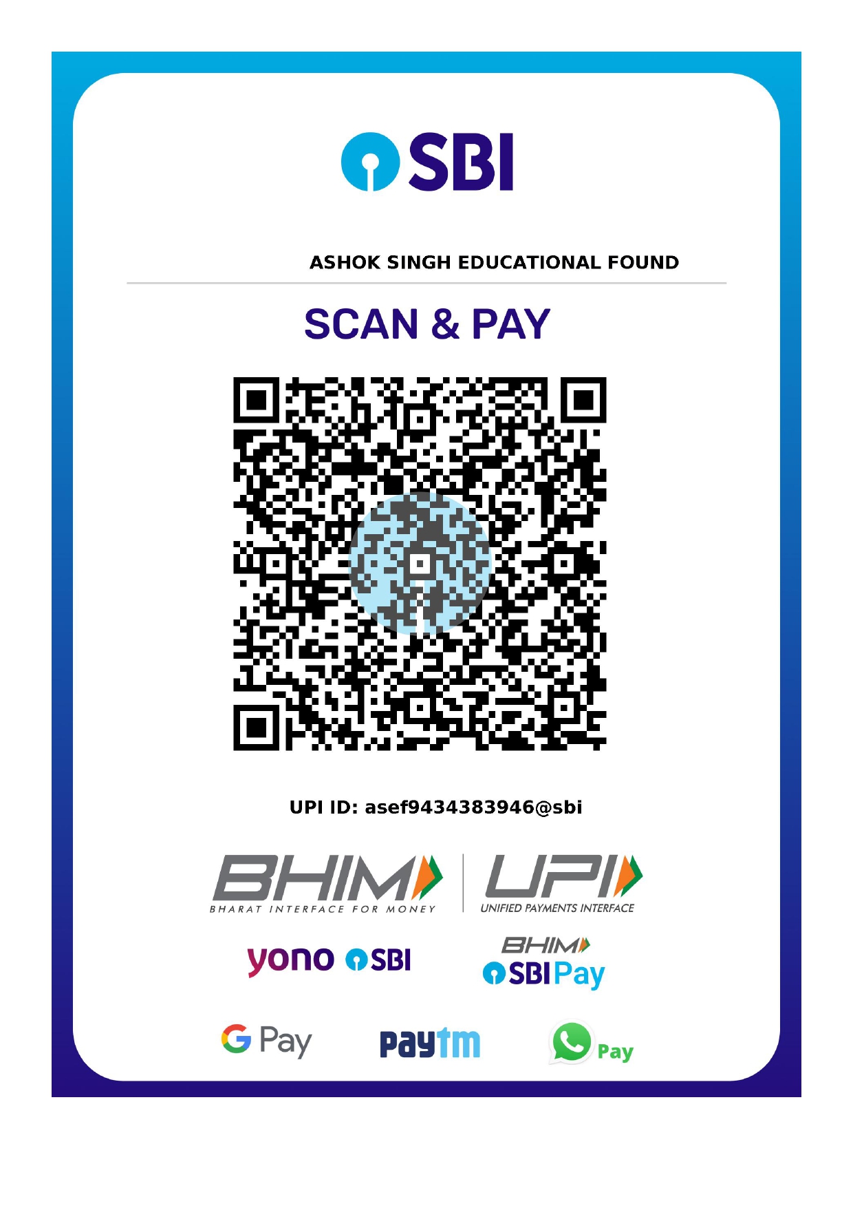 Donation QR Code
